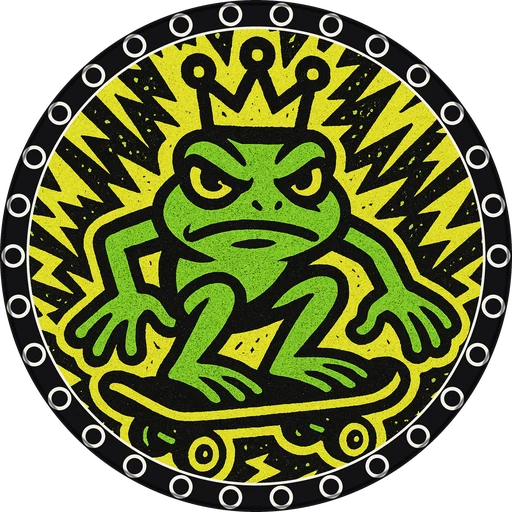 Sk8r Frog