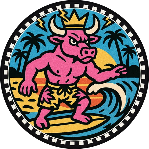Board Shorts Bull