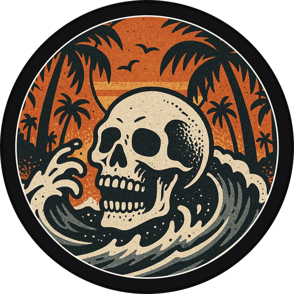Palm Skull, cap #282
