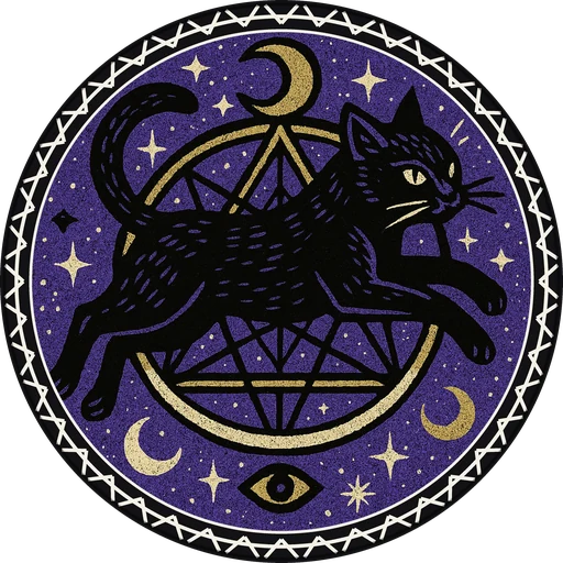Salt Circle Cat