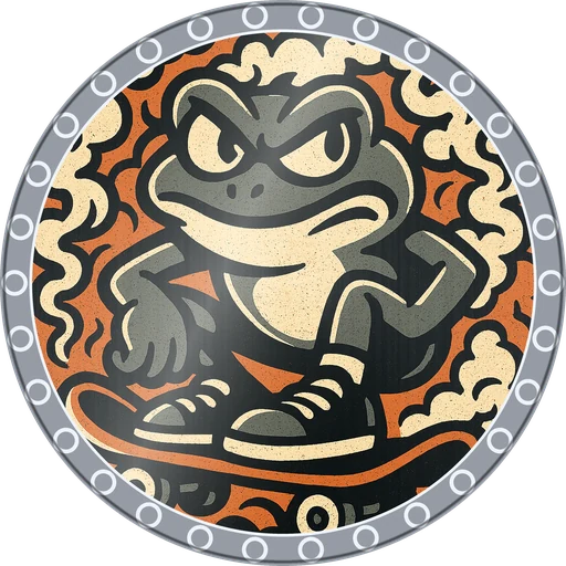 Sk8r Frog