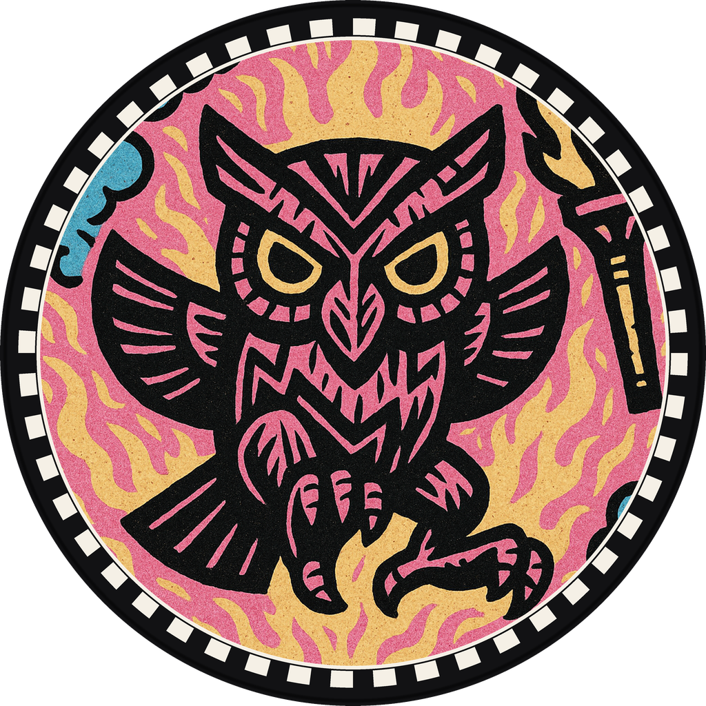 Obsidian Owl, cap #370