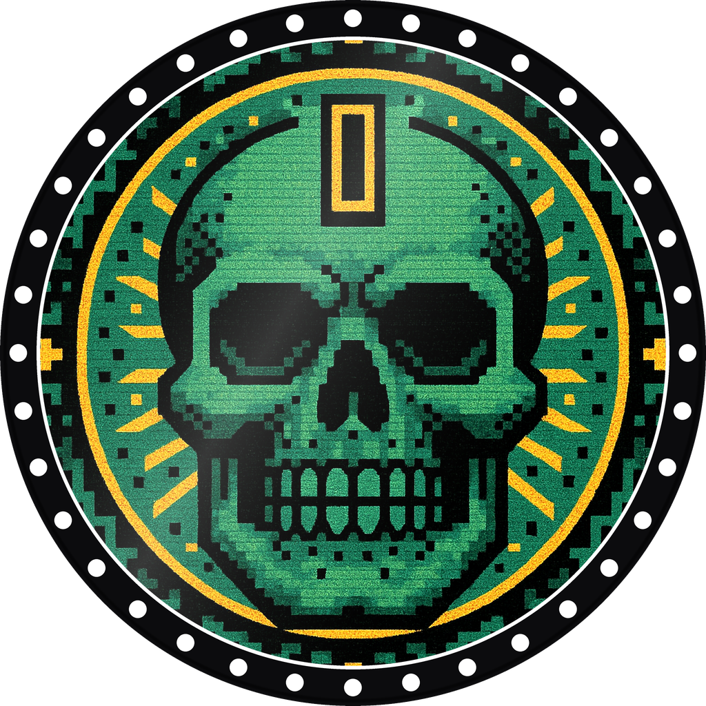 Coin Slot Skull, cap #414