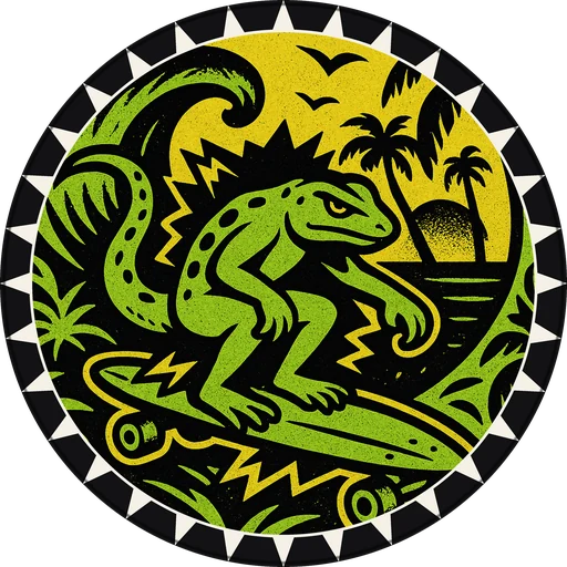 Longboard Lizard