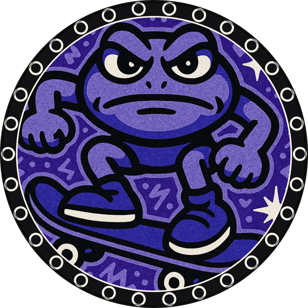 Sk8r Frog, cap #434