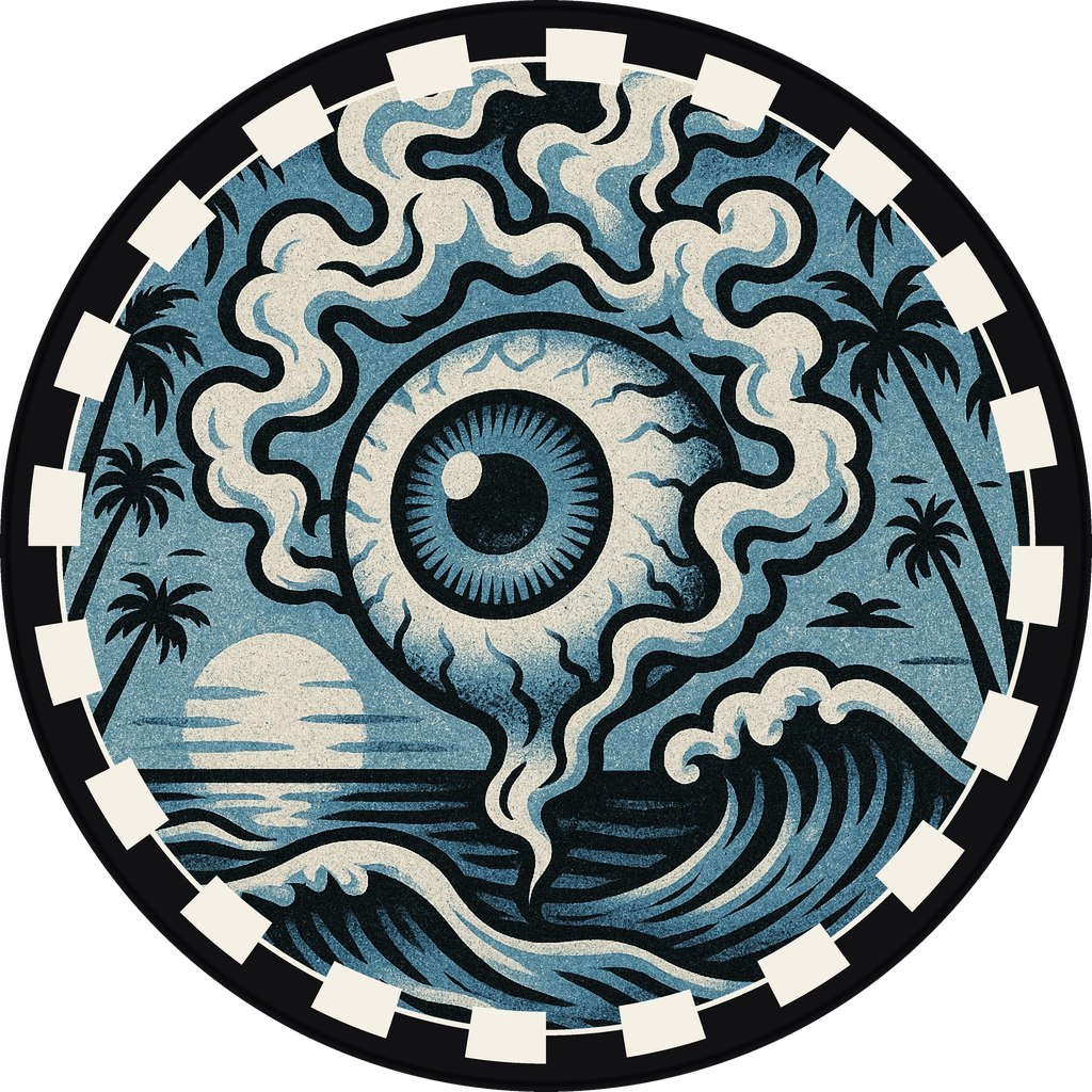 Sea Glass Eye, cap #474