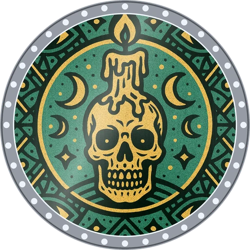 Candle Skull