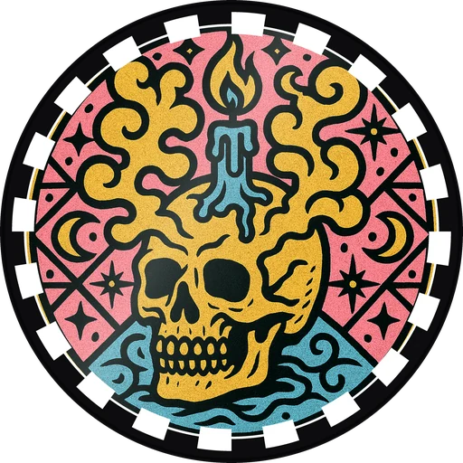 Candle Skull
