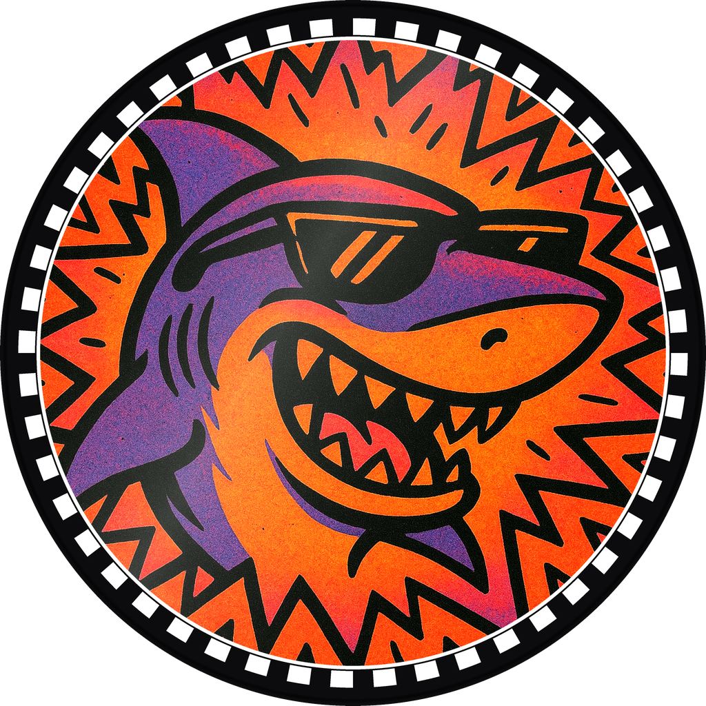 Sunglasses Shark, cap #530