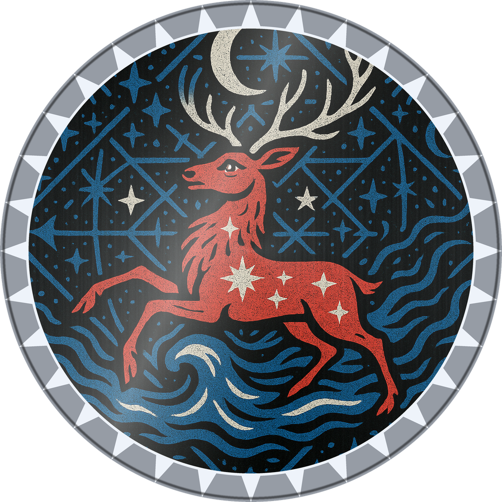 Star Chart Stag, cap #546