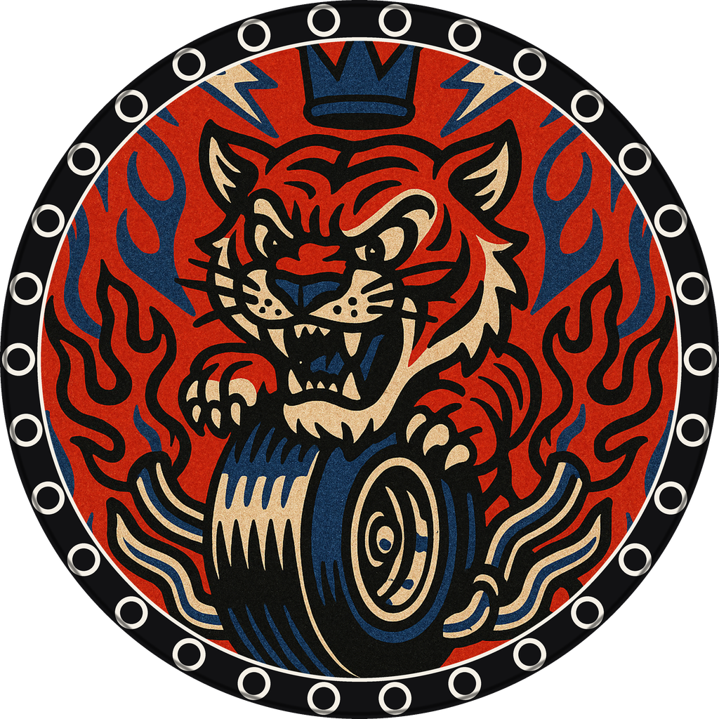 Slick Tire Tiger, cap #570