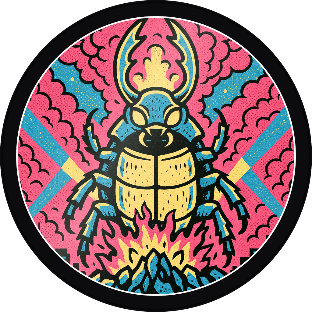 Magma Beetle, cap #577