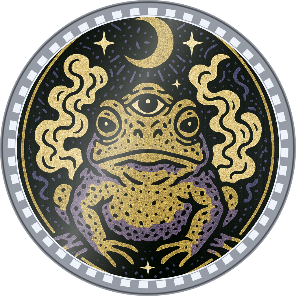 Third Eye Toad, cap #578