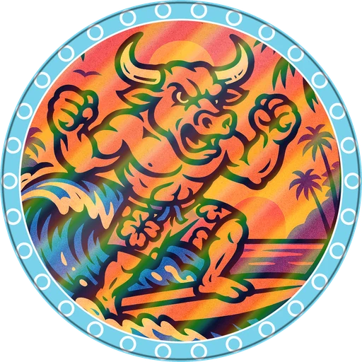 Board Shorts Bull