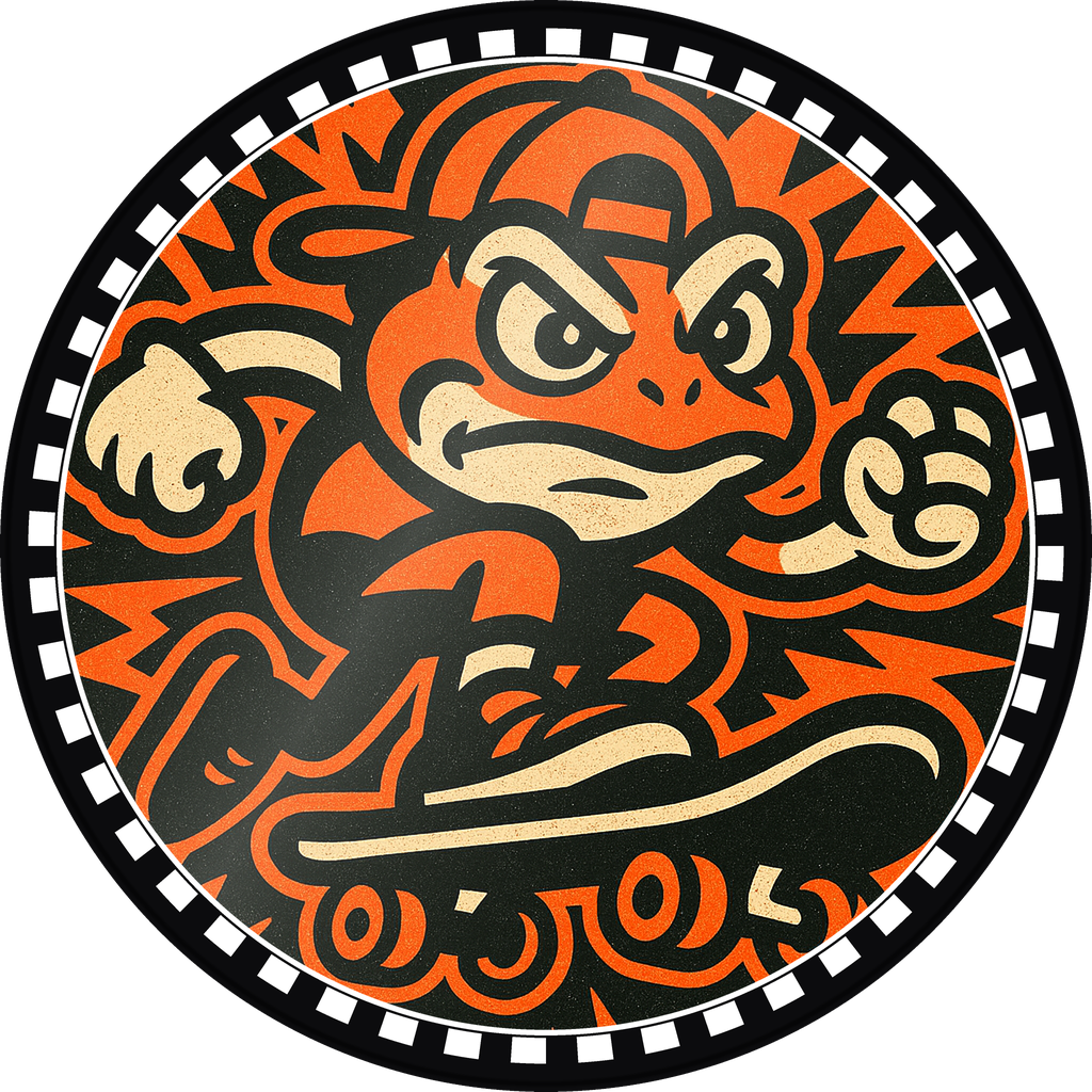 Sk8r Frog, cap #612