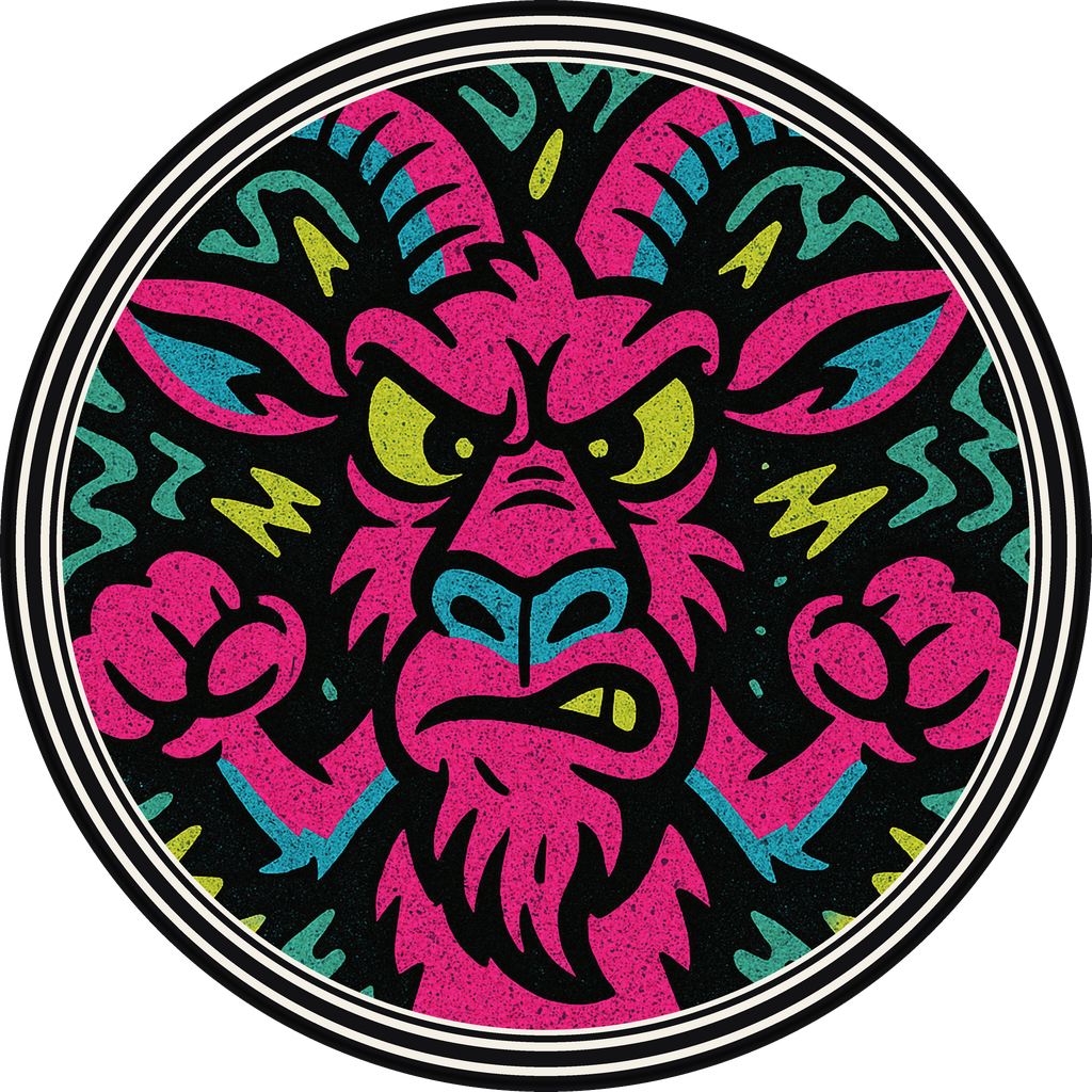 Grumpy Goat, cap #662