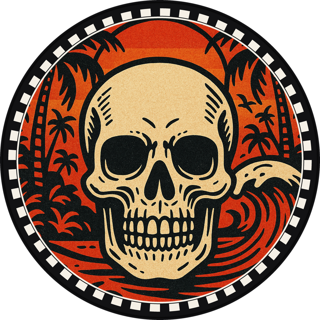 Palm Skull, cap #684