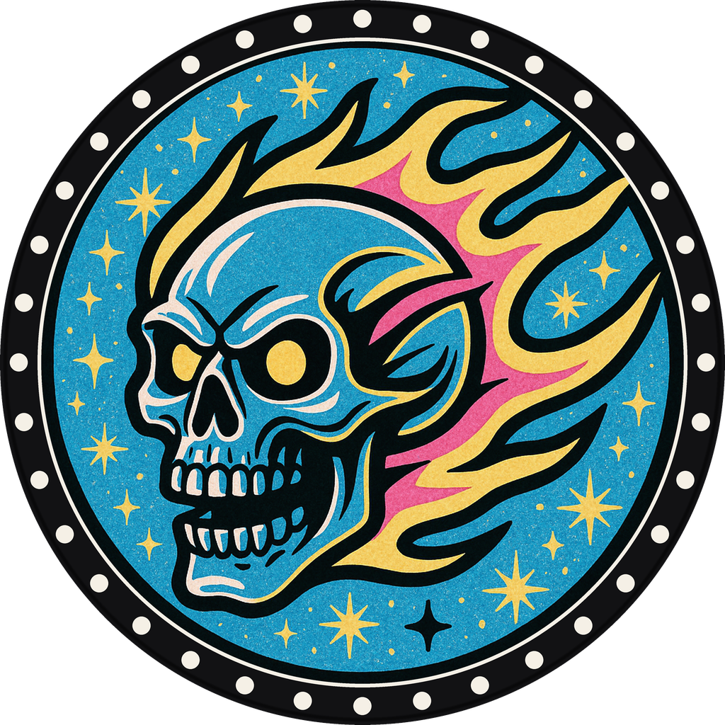Comet Skull, cap #697