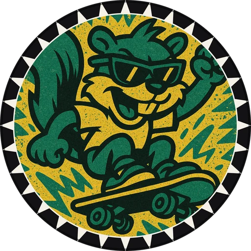 Skater Squirrel