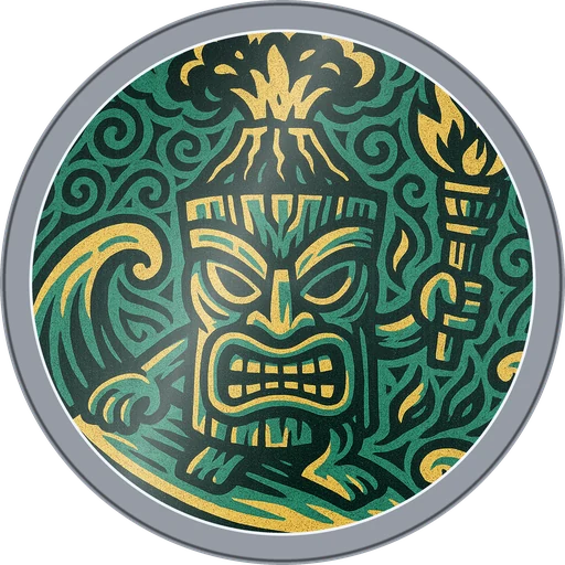 Volcano Mask