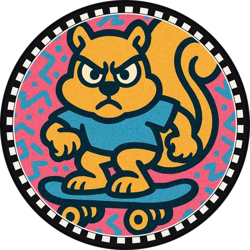 Skater Squirrel
