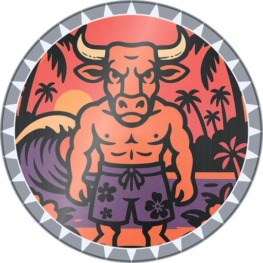 Board Shorts Bull