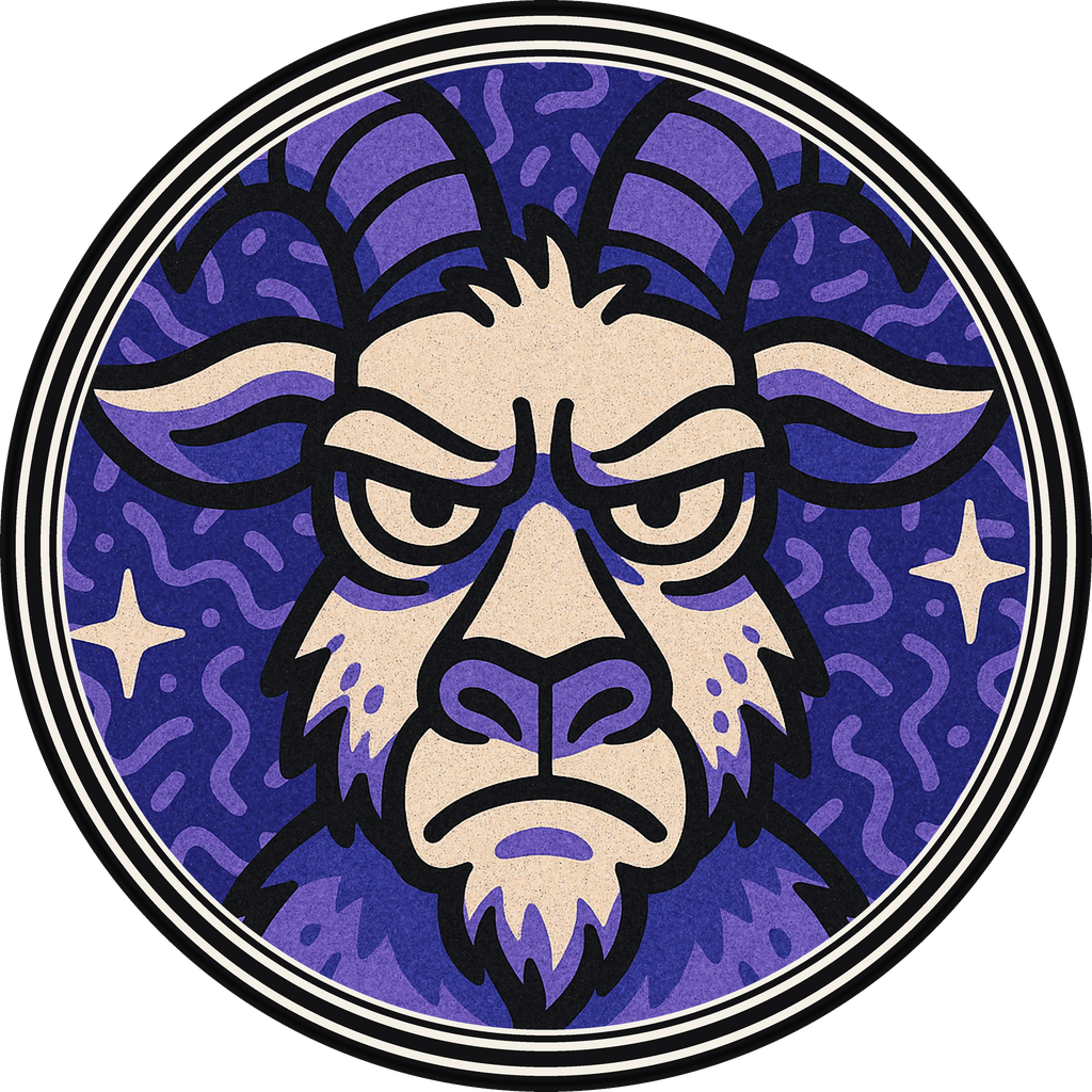 Grumpy Goat, cap #769